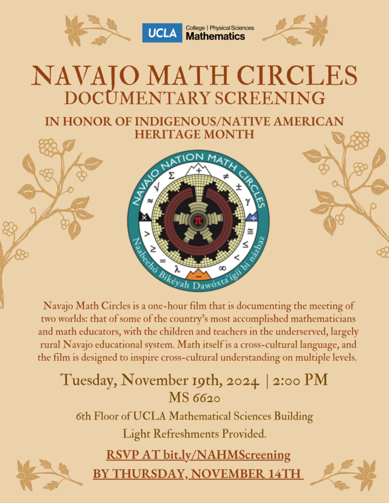 Navajo Math Circles Screening