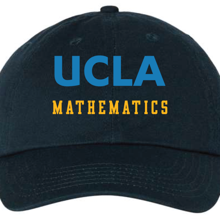 Navy blue & gold hat