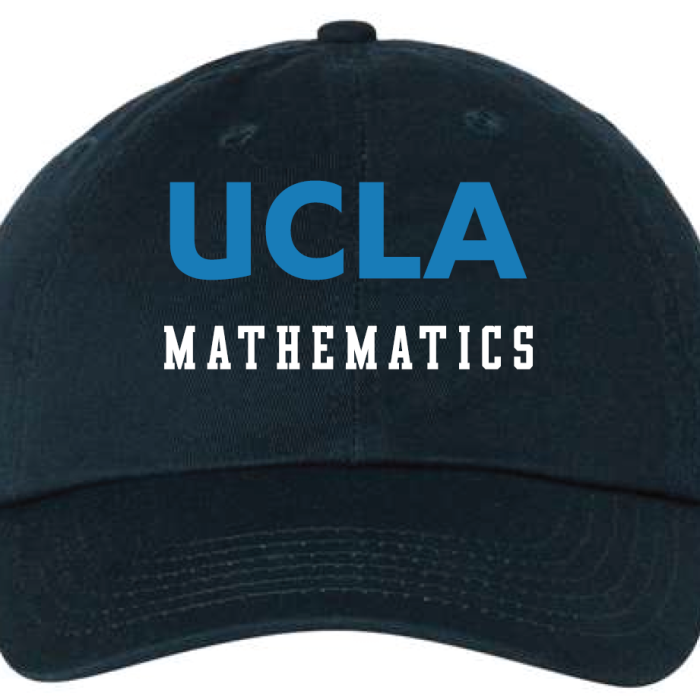 Navy blue & white hat